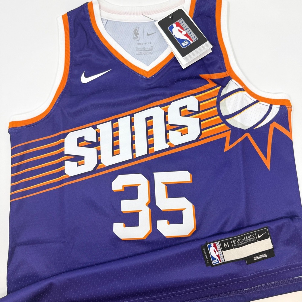 Nike Phoenix Suns Kevin Durant 35 Icon Edition Jersey Kids‎ Medium 10-12 NEW